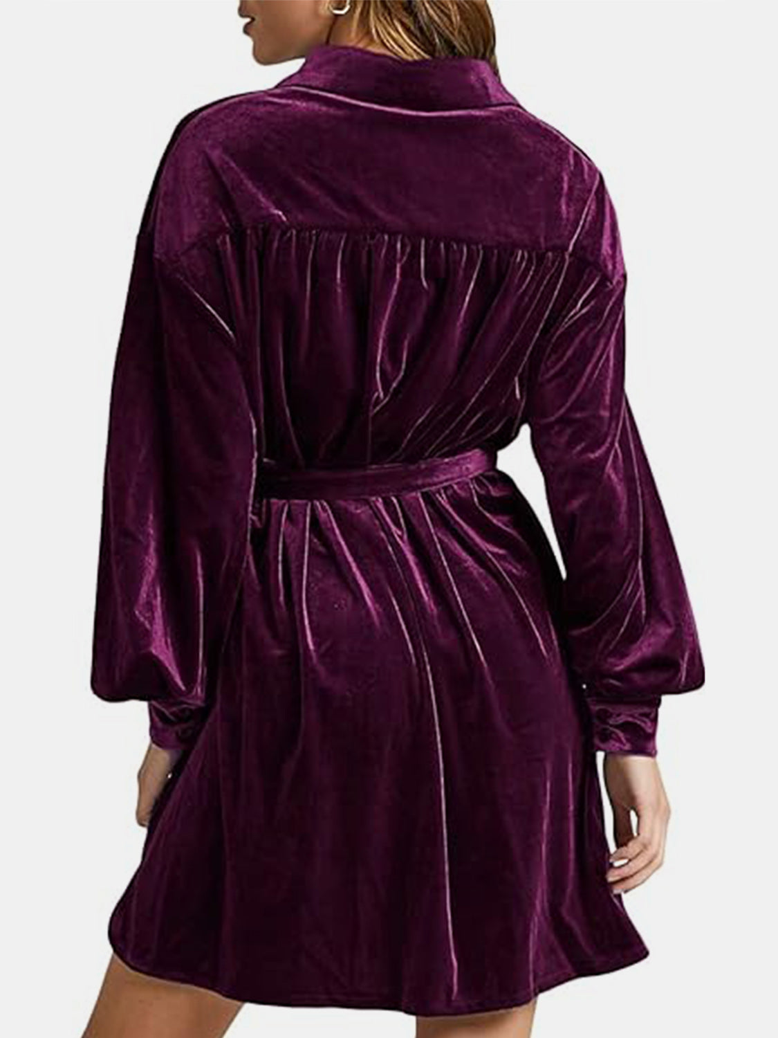 Velvet Mini Dress - Littles Collection