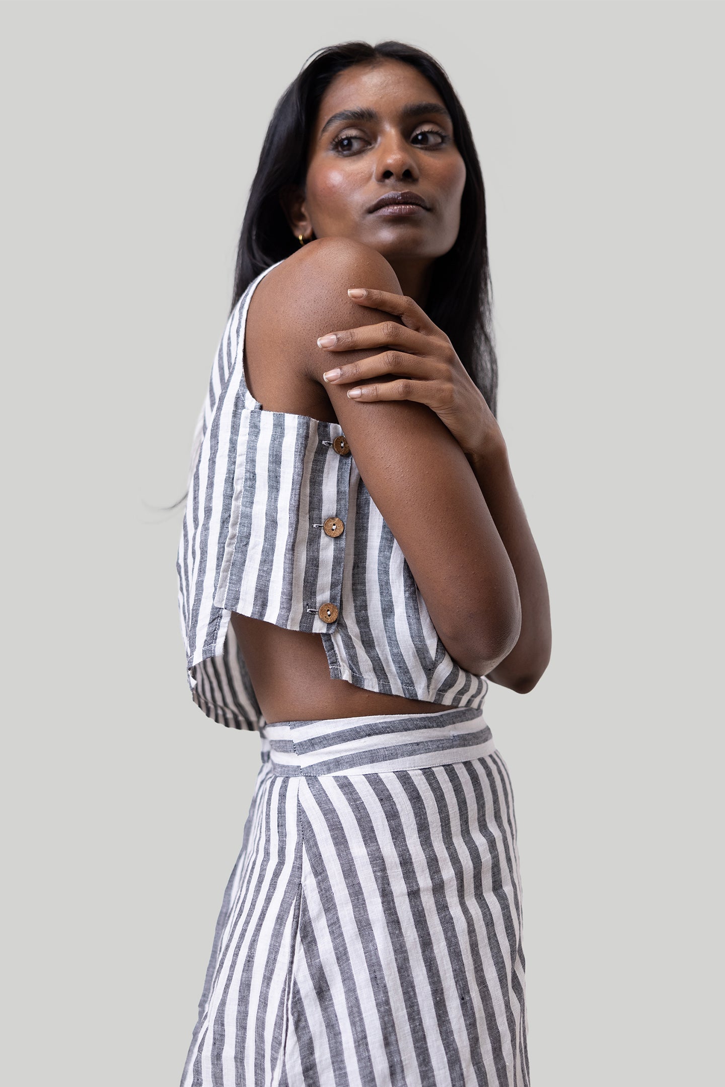 trendy-stylish-latest-fashion-Breezy-Summer-Set -n-Linen-Stripes.
