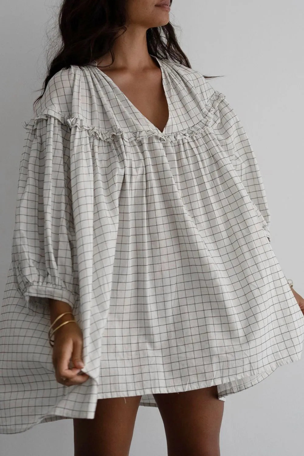 Frllied-plaid-cotton-mini-dress-Max.