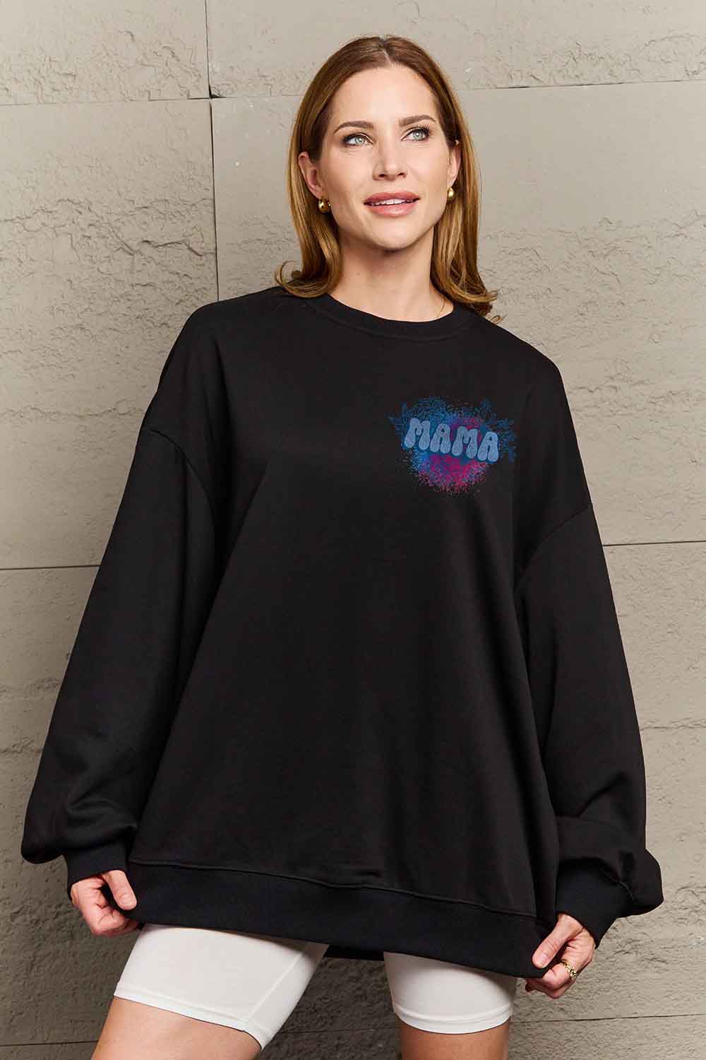 Plussize-Max-graphics-sweatshirt-black.