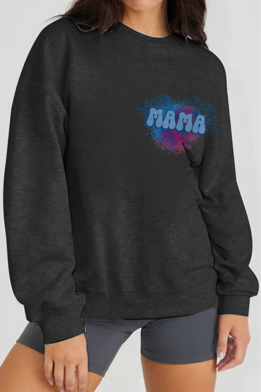 Plussize-Max-graphics-sweatshirt-black.