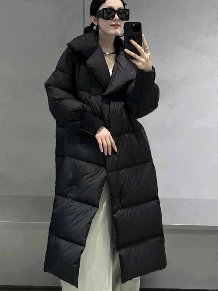 Puffer Thicken Warm Winter Long Quilted Padded Jacket