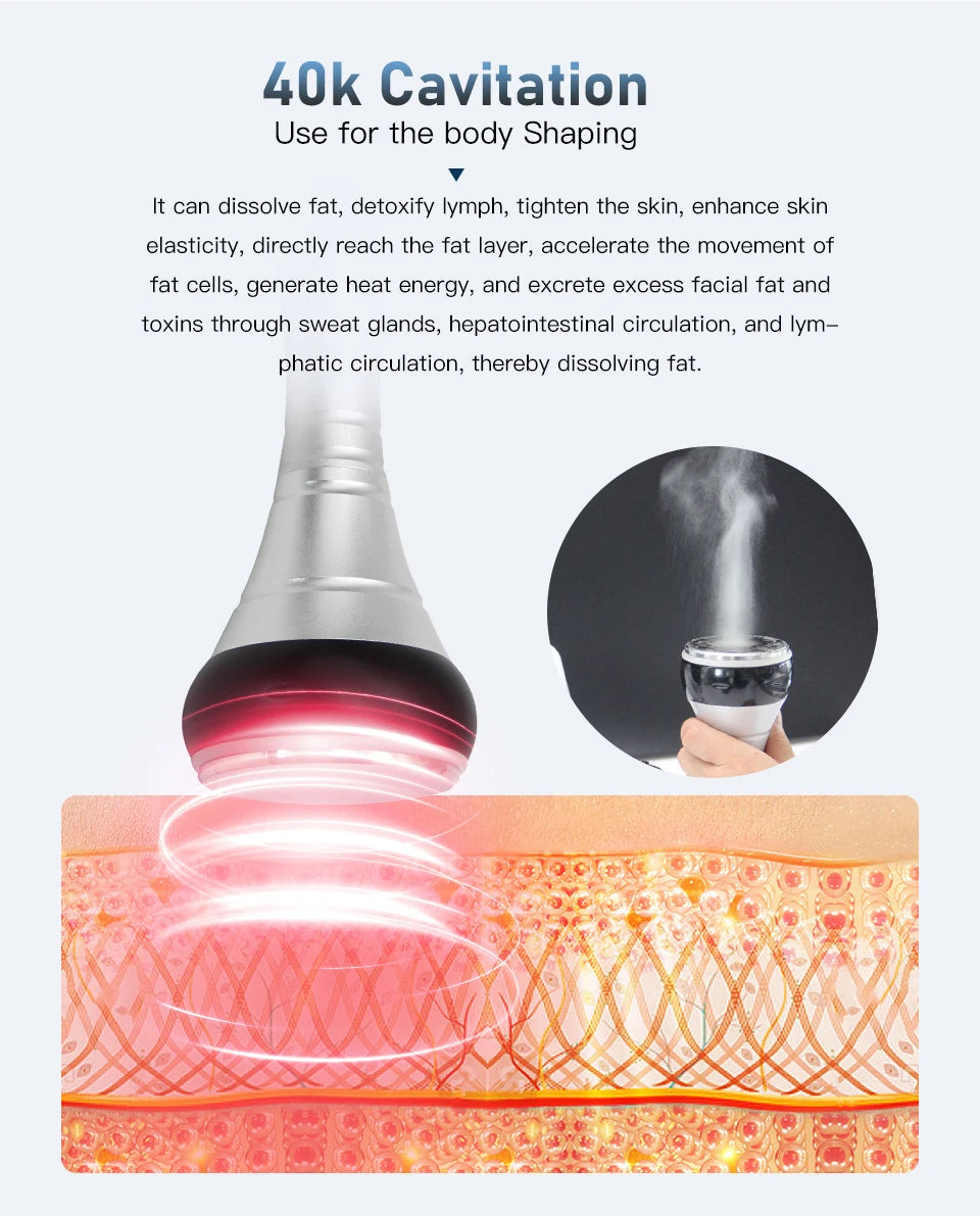 4IN1 Vacuum 40K Body Cavitation Fat Burner - Littles Collection
