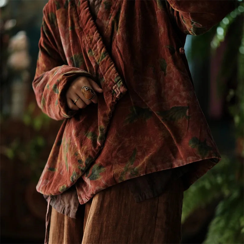JNT Women Chinese Style Cotton Coats - Littles Collection