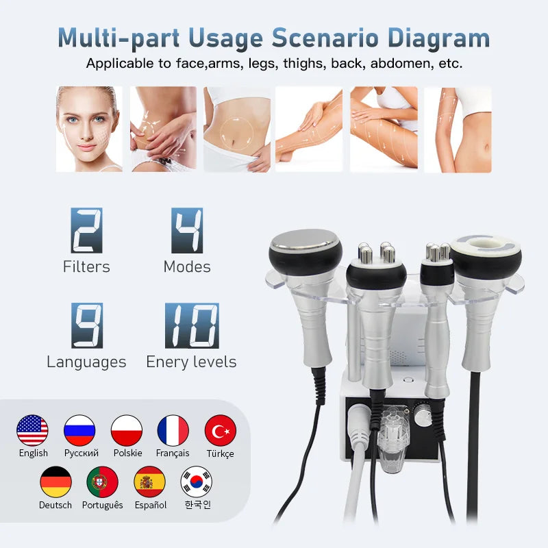 4IN1 Vacuum 40K Body Cavitation Fat Burner - Littles Collection