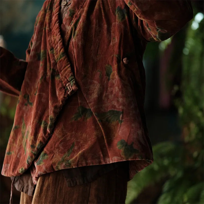 JNT Women Chinese Style Cotton Coats - Littles Collection