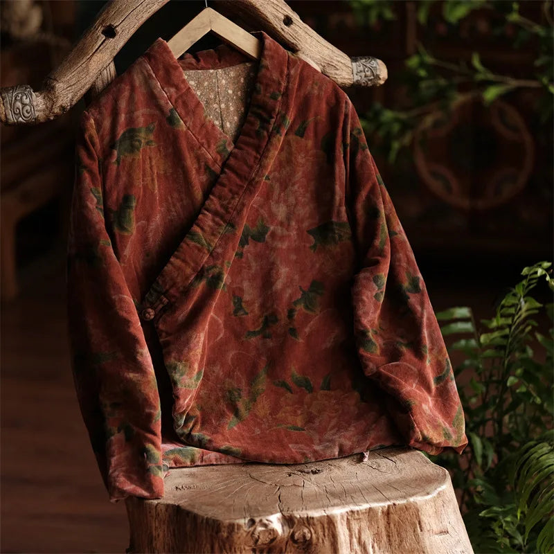 JNT Women Chinese Style Cotton Coats - Littles Collection