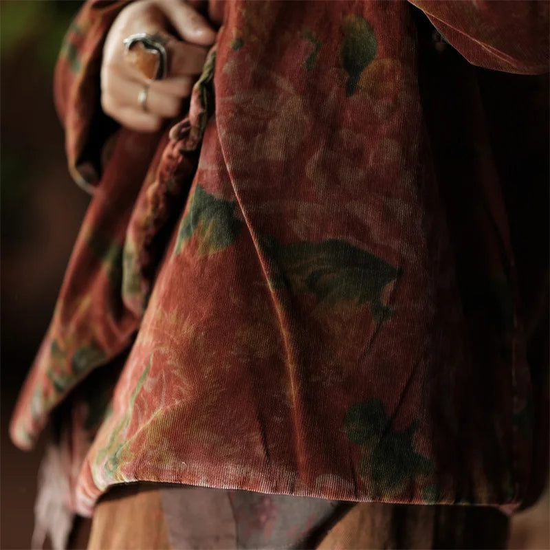 JNT Women Chinese Style Cotton Coats - Littles Collection