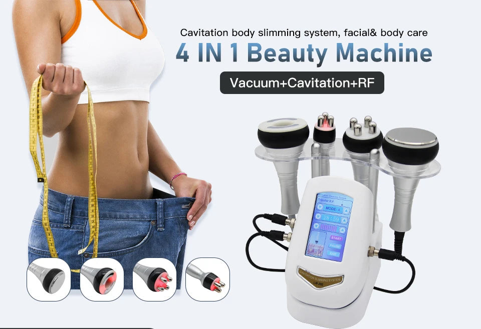 4IN1 Vacuum 40K Body Cavitation Fat Burner - Littles Collection