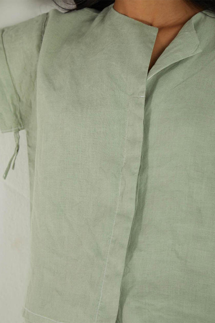 The Daydreams Shirt in Light Olive - Littles Collection