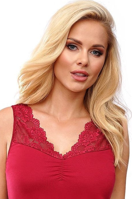 Sexy Dress In Red Sleeveless - Littles Collection