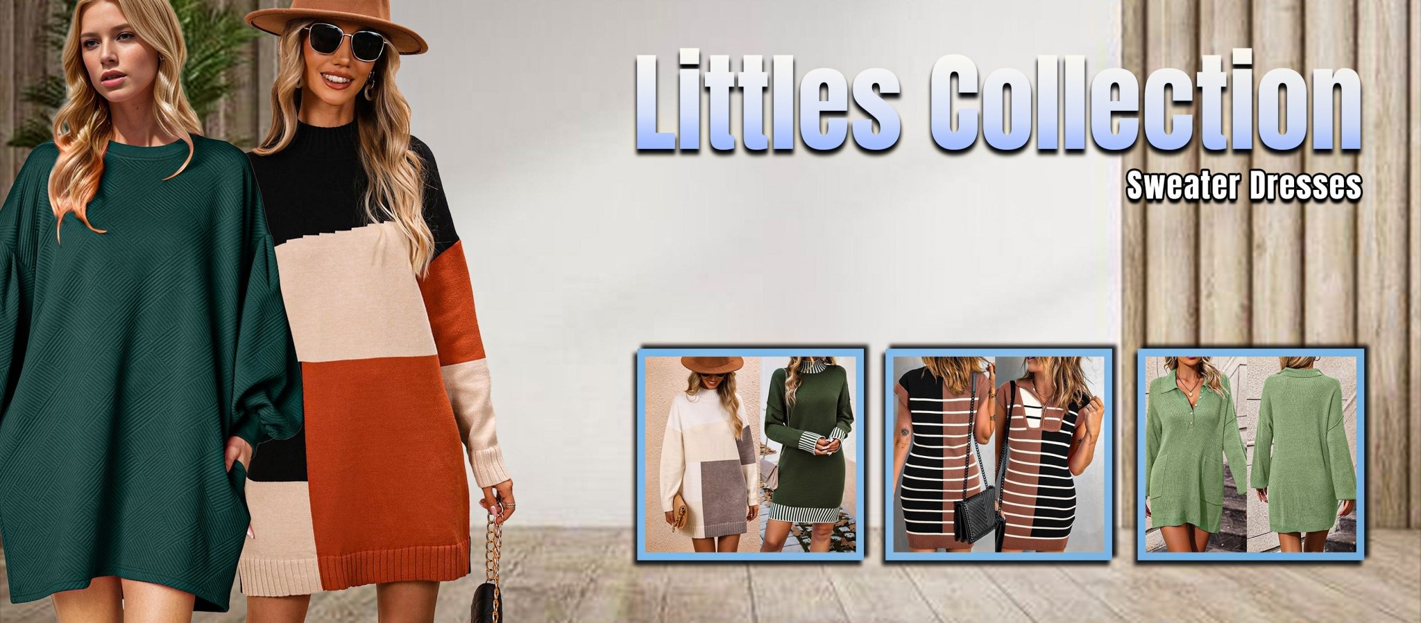 Sweater Dresses - Littles Collection