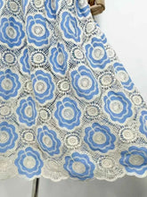 Lace Sleeveless Tiered Midi Dress