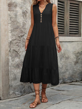 Ivy Lane Decorative Button Dress - Littles Collection 