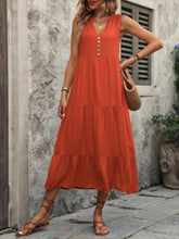 Ivy Lane Decorative Button Dress - Littles Collection 