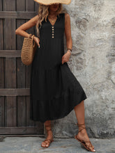 Ivy Lane Decorative Button Dress - Littles Collection 