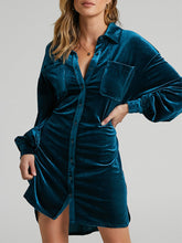 Velvet Mini Dress - Littles Collection 
