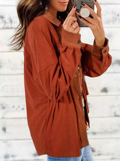 Casual Button-Down Shacket