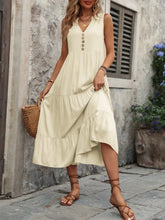 Ivy Lane Decorative Button Dress - Littles Collection 