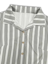 women_fashion - littlescollectionDressPlus Size Striped Button Front Midi Dressmidi shirt dress