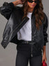 Zip Up Bomber Jacket Women - Littles Collection 