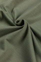Side Slit High-Low Cowl Neck Cotton Blend Blouse - Littles Collection 