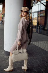 Fasardy Day Dress with Hoody - Littles Collection 