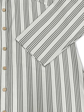 women_fashion - littlescollectionDressPlus Size Striped Button Front Midi Dressmidi shirt dress