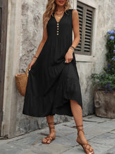 Ivy Lane Decorative Button Dress - Littles Collection 
