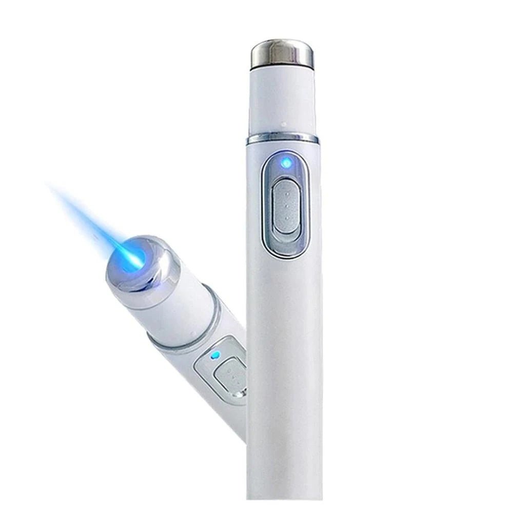 CJ Acne Laser Therapy Scar And Wrinkle Removal Blue Light Pen women_fashion - littlescollection