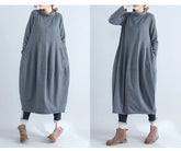 JNT Women Cotton Turtleneck Dress - Littles Collection 