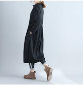 JNT Women Cotton Turtleneck Dress - Littles Collection 