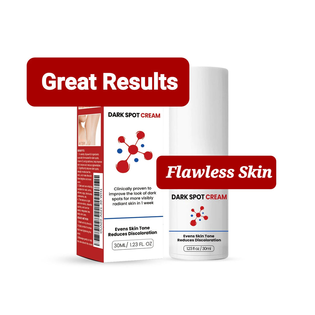 Hydrating face cream to diminish dark spots and smooth wrinkles