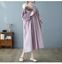 Oversized Women Loose Ruffle Pleated Korean Style Dresses - Littles Collection 