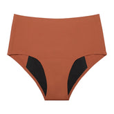 heavy duti Mid-rise seamless menstrual panties with 4-layer leak protection