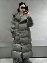 Puffer Thicken Warm Winter Long Quilted Padded Jacket 