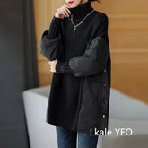 women_fashion - littlescollectionCoats JacketsWinter Parka Coat Versatile Patchwork Temperament Jacketlittlescollection