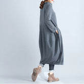 JNT Women Cotton Turtleneck Dress - Littles Collection 