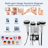 4IN1 Vacuum 40K Body Cavitation Fat Burner - Littles Collection 