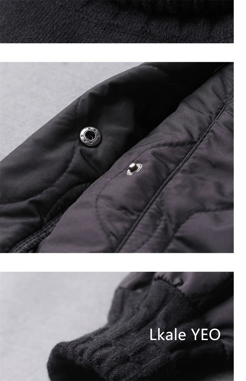 women_fashion - littlescollectionCoats JacketsWinter Parka Coat Versatile Patchwork Temperament Jacketlittlescollection