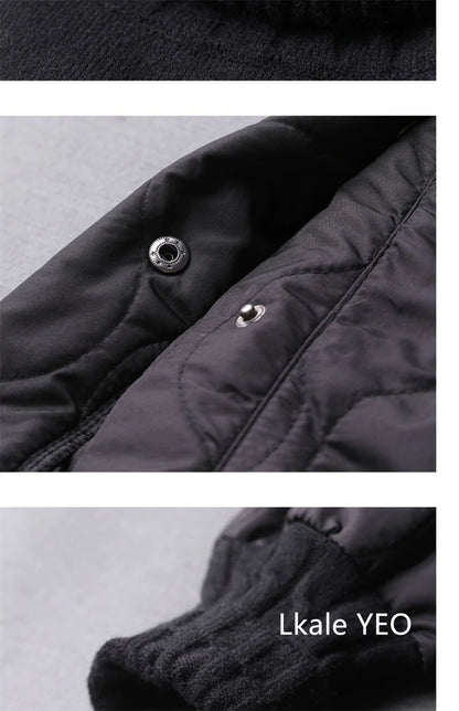 women_fashion - littlescollectionCoats JacketsWinter Parka Coat Versatile Patchwork Temperament Jacketlittlescollection