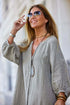 Retro Cotton And Linen Baggy Dresses - Littles Collection 