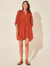 Vintage Floral Bohemian Mini Dress - Littles Collection 