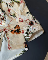 women_fashion - littlescollectionblouseKorean Vintage Court Style Velvet Jacquard Floral Women Blouseslittlescollection