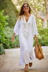 Retro Cotton And Linen Baggy Dresses - Littles Collection 