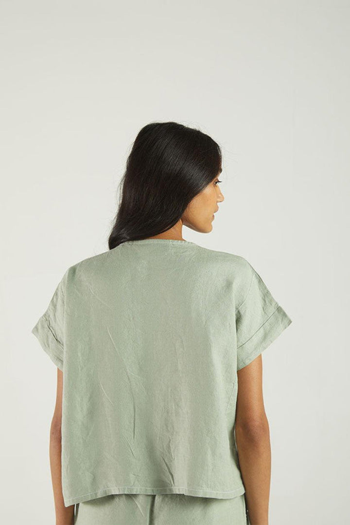 The Daydreams Shirt in Light Olive - Littles Collection 