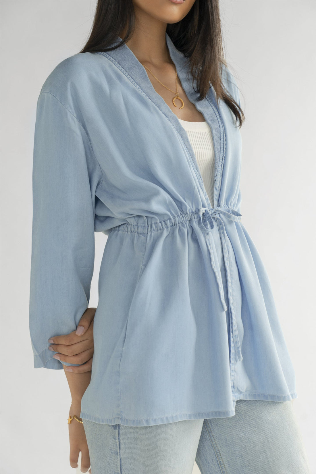 Travel Light Denim Jacket - Littles Collection 