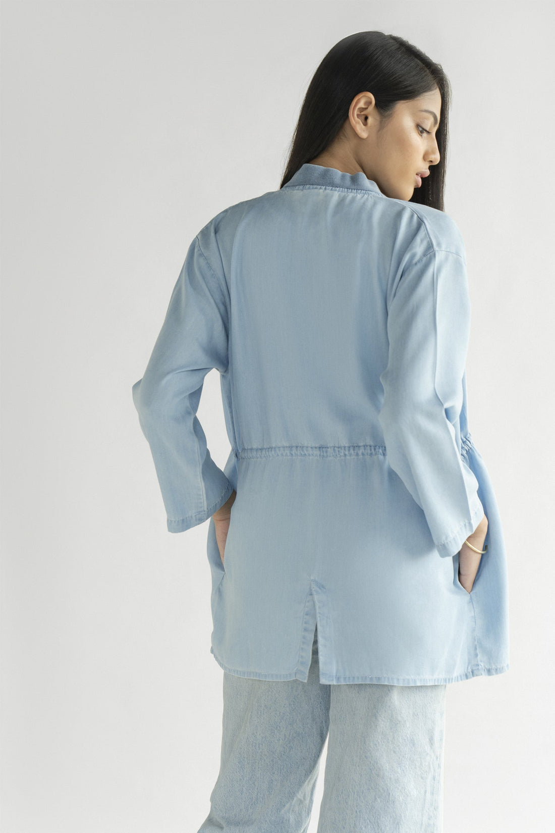 Travel Light Denim Jacket - Littles Collection 