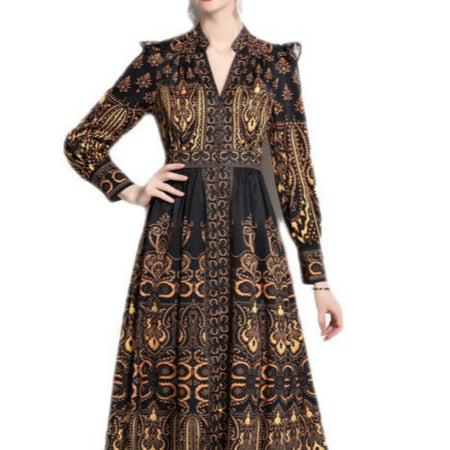 Introducing our Vintage Court Style Lantern Sleeve Waist Dress! It is designed with a classic court style and flattering lantern sleeves.