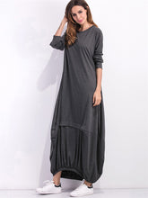 Full Size Long Sleeve Sweatshirt Dress - Littles Collection 